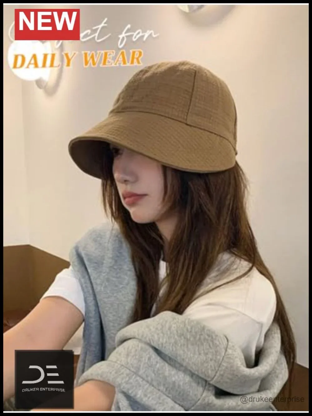 Wide Brim Sun Hat UPF 50+ Ponytail Foldable Packable Baseball Cap Hiking Beach